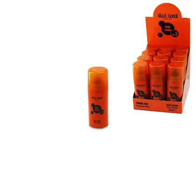 Akat Gardi Akat Gardı Ultra Strong Turuncu Saç Spreyi 75ml No:3 Seyahat Boy