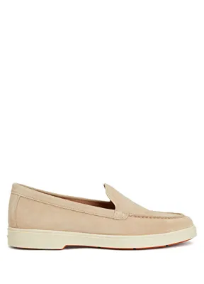 Santoni Yaltamoc Kum Kadın Süet Loafer