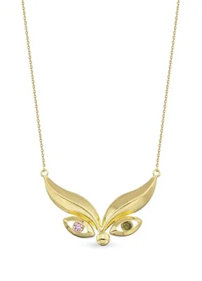 Orena Jewelry Rainbow Eyelash 14 Ayar Altın Kadın Kolye