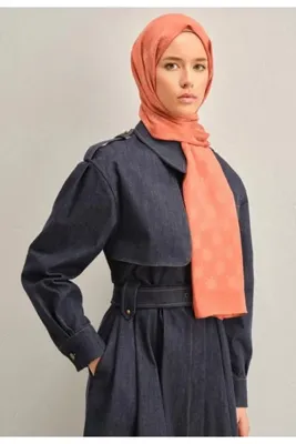 Armine Trend Lyon Şal 4 - 247316 Turuncu