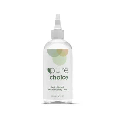 Pure Choice Leke Karşıtı Cilt Beyazlatıcı Tonik 200ml Glycolic Acid %7)