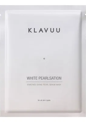 Die Grup Tr White Pearlsation Enriched Divine Pearl Serum Mask, Aydınlatıcı ve Nemlendirici Kağıt Yüz Maskesi, Inci Özü, Niacinamide ve Adenosine Ile, Tüm Cilt Tipleri Için, Tekli