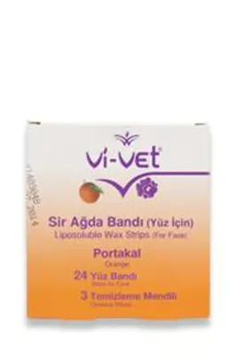 Vi-vet Portakal Yüz için Ağda Bandı 24'lü
