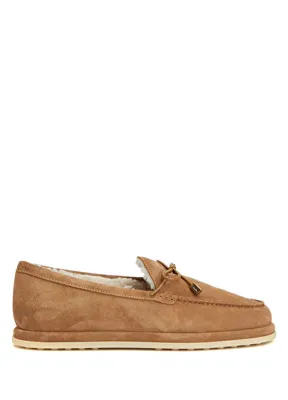Tod's Taba Kadın Süet Loafer