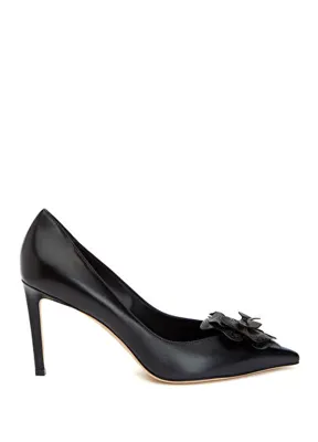 Jimmy Choo Mimmi Siyah Deri Stiletto