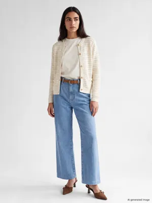 LCW Jeans Vega Kemerli Culotte Jean