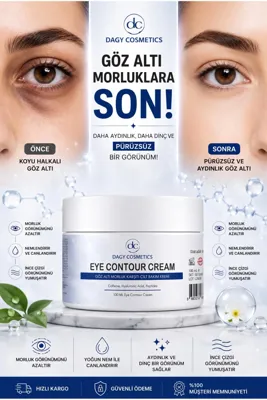 Dagy Cosmetics Göz Altı Morluk Karşıtı Cilt Bakım Göz Çevresi KREMİ 100 ML