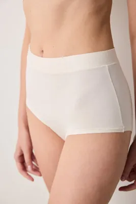 Penti Aging Collagen Yüksek Bel Ekru Slip Külot
