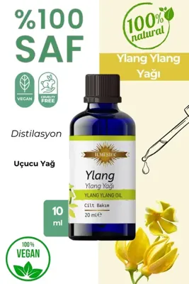 İLMİ ŞİFA Ylang Ylang Yağı 20 ml (TUTKU VE ETKİLEŞİM ARTTIRICI)