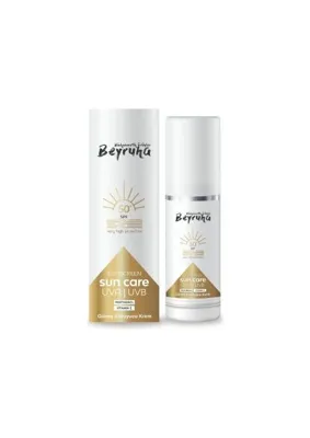 Beyruha Organic Kozmetik Hasas Ciltler ve Her Cilt Tipi Için Yüksek Koruma Güneş Kremi 50+ Spf – High Protection Sunscreen Uva I Uvb