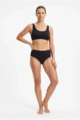 SEASOUL Kadın Bambu Slip
