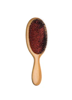 Mason Pearson Popular Bristle Nylon BN1W Wood Geniş Saç Fırçası