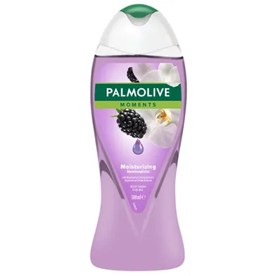 PALMOLIVE Palmolive Moments Böğürtlen ve Orkide Özleri ile Nemlendirici Banyo ve Duş Jeli 500 ml