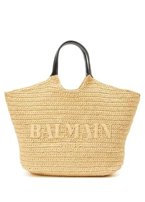Balmain Cabas Large Siyah Kadın Plaj Çantası
