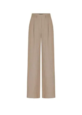 Feel The Lotus Blair Medium Brown Kadın Palazzo Pantolon