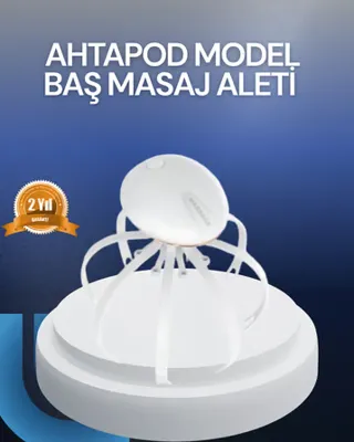 UCUZTEKNO 3 Kademeli Elektrikli Kafa Masaj Aleti Stres Giderici Ev Tipi Masaj