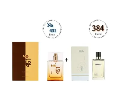 Bargello No.451 Unısex 50 Ml + 709 Erkek 50 Ml Orıental Unisex & Erkek Parfüm Seti