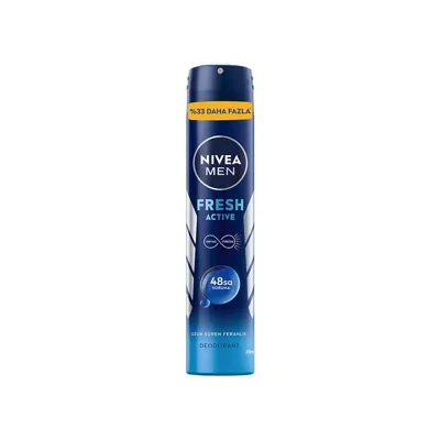Nivea Erkek Sprey Fresh Active Deodorant 200 ml