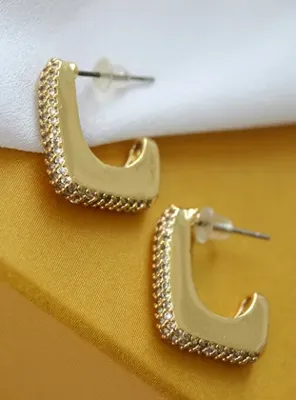 Artbutika ZİRKON TAŞLI KÜPE - Çok renkli - Artbutika