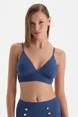 Dagi Indigo Üçgen Bikini Üst