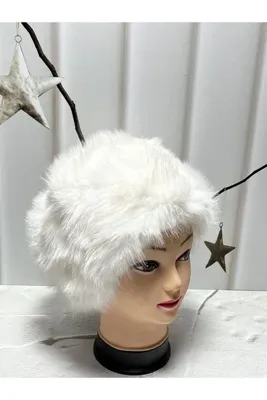 Aydmr Aksesuar Kadın Pelüş Kalpak