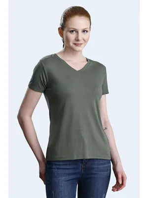 Slazenger PERICAS Kadın Haki Tişört