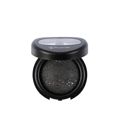 Flormar Göz Farı 02- Diamonds Terracotta Eyeshadow Black glitters