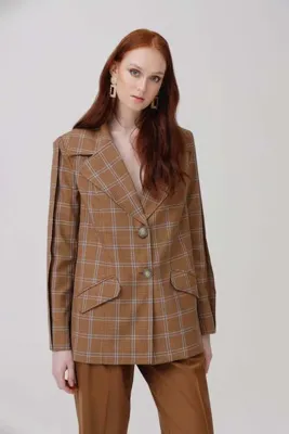 Maraliana Pileli Blazer Ceket