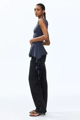 H&M Dantel Şeritli Üst