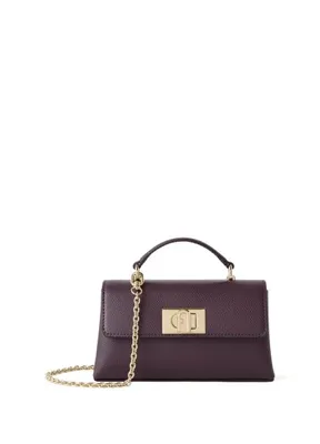 Furla 1927 Koyu Pembe Kadın Deri Çapraz Çanta