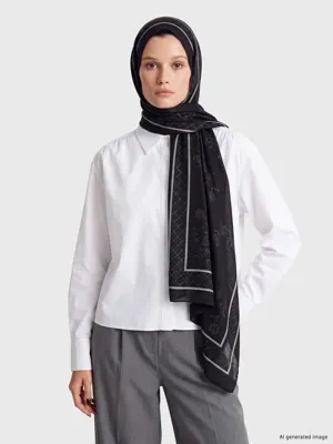 LCW ACCESSORIES Çizgili Kadın Şal