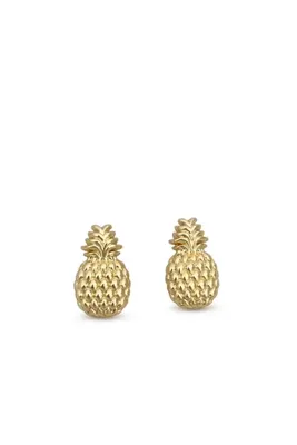 venti design Ananas Gold Kadın Küpe