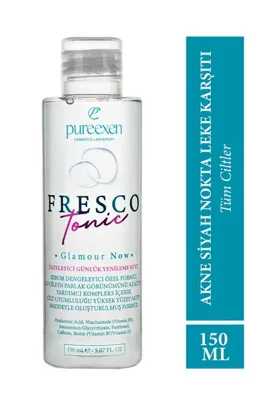 Pureexen Cosmetıcs Laboratory Fresco Tonic – Akne Siyah Nokta Leke Karşıtı Koruyucu Etkili Günlük Cilt Temizleyici