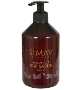 SİMAV SYNAUS Kestane Özlü ve Termal Sulu Sıvı Sabun - 500 ml