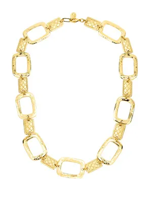 Berrin Özkan Golden Frame Kadın Altın Kaplama Kolye