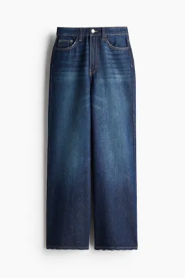 H&M Petite Length Wide Ultra High Jeans