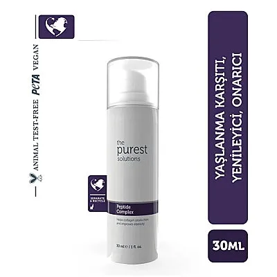 The Purest Solutions Serum Peptit Içerikli Yaşlanma Karşıtı Cilt Bakım Serumu 30 ml