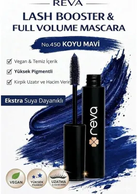 Lash Booster & Full Volume Color Maskara Brown-Tam Hacim & Uzatan Renkli Maskara Kahverengi 459