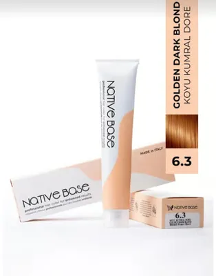 Native Base Saç Boyası 6.3 Koyu Kumral Dore 100 ml