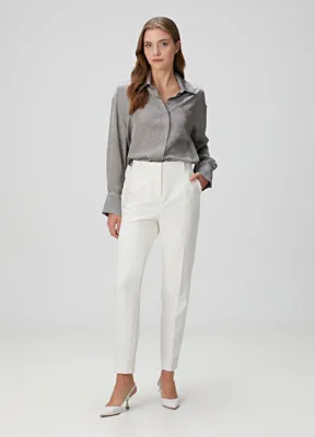 Beymen Collection Kırık Beyaz Cigarette Pantolon