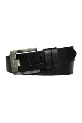 GoDeri %100 Hakiki Kaliteli Deri 4.5 Cm Geniş Dilli Siyah Kot, Spor Kemer=genis-yeni-karartma