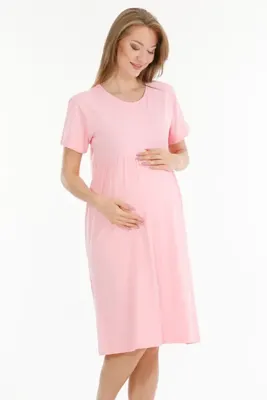 par lingerie pl HAMİLE LOHUSA GECELİK PEMBE