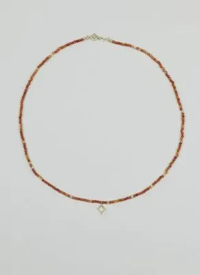 So Chic Kutup Yıldızı Figürlü Güneş Taşlı 41 Cm 14 Ayar Altın Kolye