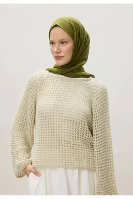 Fresh Scarfs Penye Şal Olive