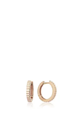 Reis Kuyumculuk Zigi Zaga Earrings 14 Ayar Altın Kadın Küpe