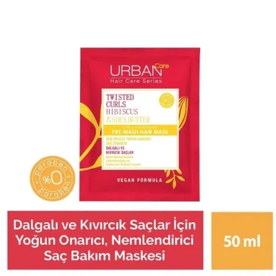 Urban Care Saç Maskesi Hibiscus & Shea Butter 50 ml