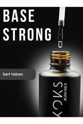KOKS Şeffaf Strong Manikür Bazı-Profesyonel Kullanım için 15 ml.