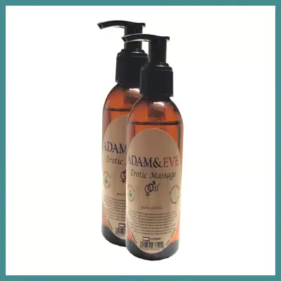 Trendexa Adam & Eve Aromaterapi Vanilya Aromalı Masaj Yağı Pure Edible Vanilla Flavor Massageoil 125ML 2AD MAC