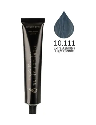 Perfect Shine Permanent Profesyonel Saç Boyası 100 ML Ekstra Yoğun Küllü Platin Intense Ash-10.111