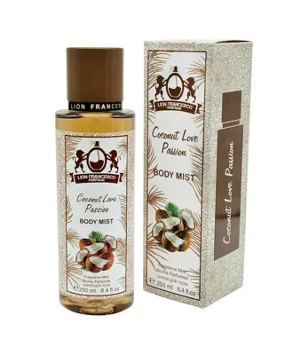 Lion Francesco Coconut Love Passion Body Mist 250ML